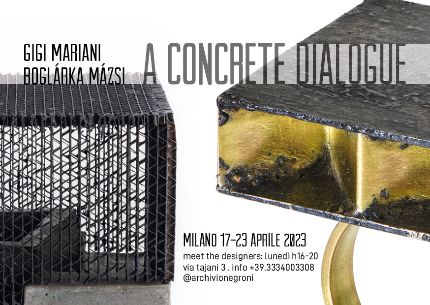 A concrete dialogue Mariani Mazsi